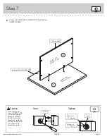 Предварительный просмотр 11 страницы Sauder Shoal Creek 418658 Instruction Booklet