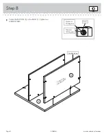 Предварительный просмотр 12 страницы Sauder Shoal Creek 418658 Instruction Booklet