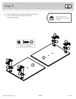 Предварительный просмотр 15 страницы Sauder Shoal Creek 418658 Instruction Booklet