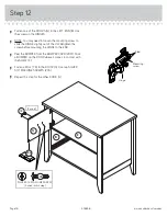 Предварительный просмотр 16 страницы Sauder Shoal Creek 418658 Instruction Booklet