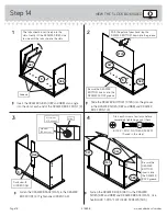 Предварительный просмотр 18 страницы Sauder Shoal Creek 418658 Instruction Booklet