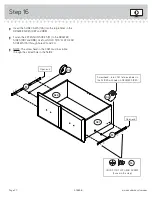 Предварительный просмотр 20 страницы Sauder Shoal Creek 418658 Instruction Booklet