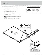 Предварительный просмотр 8 страницы Sauder Shoal Creek 422191 Instruction Booklet