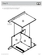 Предварительный просмотр 13 страницы Sauder Shoal Creek 422191 Instruction Booklet