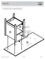 Предварительный просмотр 17 страницы Sauder Shoal Creek 422191 Instruction Booklet