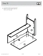 Предварительный просмотр 23 страницы Sauder Shoal Creek 422191 Instruction Booklet