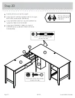 Предварительный просмотр 24 страницы Sauder Shoal Creek 422191 Instruction Booklet