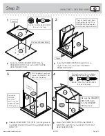 Предварительный просмотр 25 страницы Sauder Shoal Creek 422191 Instruction Booklet