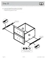 Предварительный просмотр 26 страницы Sauder Shoal Creek 422191 Instruction Booklet