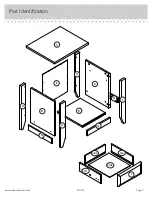 Предварительный просмотр 3 страницы Sauder Shoal Creek Night Stand 410412 Manual