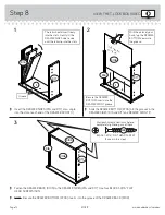 Предварительный просмотр 12 страницы Sauder Shoal Creek Night Stand 410412 Manual