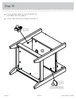 Предварительный просмотр 18 страницы Sauder SmartCenter 422196 Instruction Booklet