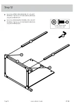 Предварительный просмотр 18 страницы Sauder Steel River 427654 Manual