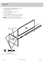 Предварительный просмотр 31 страницы Sauder Steel River 427654 Manual