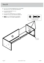 Предварительный просмотр 32 страницы Sauder Steel River 427654 Manual