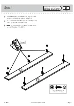 Предварительный просмотр 5 страницы Sauder Storage Cabinet 419496 Instruction Booklet