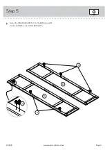 Предварительный просмотр 9 страницы Sauder Storage Cabinet 419496 Instruction Booklet