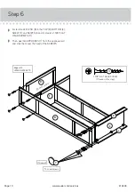 Предварительный просмотр 10 страницы Sauder Storage Cabinet 419496 Instruction Booklet