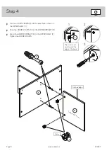 Preview for 8 page of Sauder Storage Organizer 422647 Instruction Booklet
