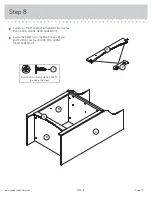 Предварительный просмотр 13 страницы Sauder Summer Home 401902 Manual