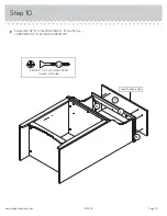 Предварительный просмотр 15 страницы Sauder Summer Home 401902 Manual