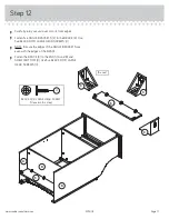 Предварительный просмотр 17 страницы Sauder Summer Home 401902 Manual