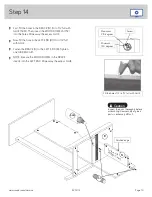 Предварительный просмотр 19 страницы Sauder Summit Station 425014 Instruction Booklet