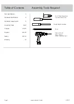 Предварительный просмотр 2 страницы Sauder Tremont Row 427971 Manual