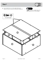 Предварительный просмотр 10 страницы Sauder Tremont Row 427971 Manual