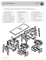 Preview for 3 page of Sauder Trestle 424127 Instruction Booklet