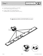 Preview for 6 page of Sauder Trestle 424127 Instruction Booklet