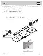 Preview for 7 page of Sauder Trestle 424127 Instruction Booklet