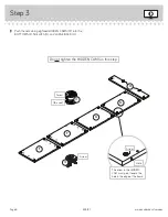 Preview for 8 page of Sauder Trestle 424127 Instruction Booklet