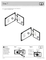 Preview for 12 page of Sauder Trestle 424127 Instruction Booklet