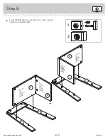 Preview for 13 page of Sauder Trestle 424127 Instruction Booklet