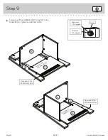 Preview for 14 page of Sauder Trestle 424127 Instruction Booklet