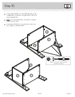 Preview for 15 page of Sauder Trestle 424127 Instruction Booklet