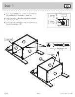 Preview for 16 page of Sauder Trestle 424127 Instruction Booklet