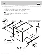 Preview for 23 page of Sauder Trestle 424127 Instruction Booklet