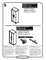 Preview for 11 page of Sauder Tuff Duty 409263 Assembly Instructions Manual