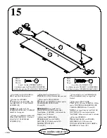 Preview for 18 page of Sauder Tuff Duty 409263 Assembly Instructions Manual