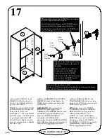 Preview for 20 page of Sauder Tuff Duty 409263 Assembly Instructions Manual