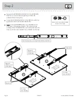 Предварительный просмотр 6 страницы Sauder Via 419609 Manual