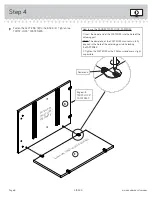 Предварительный просмотр 8 страницы Sauder Via 419609 Manual