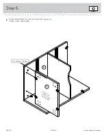 Предварительный просмотр 10 страницы Sauder Via 419609 Manual