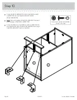 Предварительный просмотр 14 страницы Sauder Via 419609 Manual