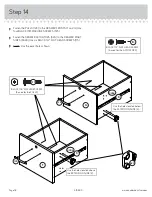 Предварительный просмотр 18 страницы Sauder Via 419609 Manual