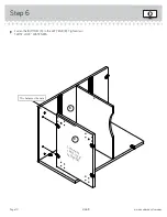 Предварительный просмотр 10 страницы Sauder Via 419610 Manual