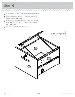 Предварительный просмотр 20 страницы Sauder Via 419610 Manual