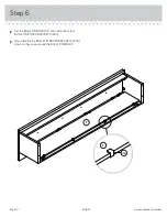 Предварительный просмотр 10 страницы Sauder Via 419641 Instruction Booklet